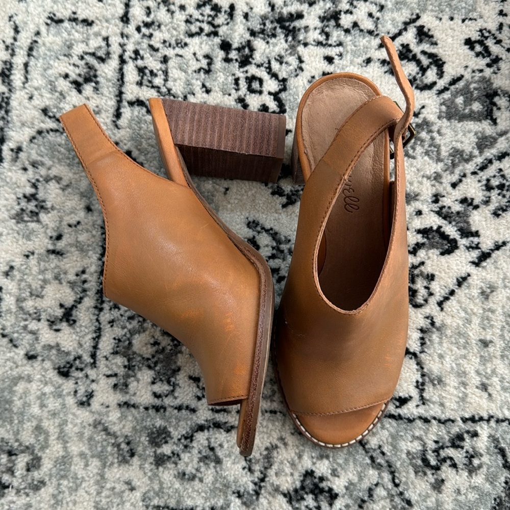 Madewell block heel